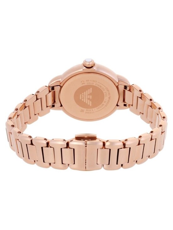 NWT Emporio Armani Quartz Crystal Ladies Watch